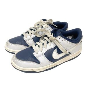 Nike SB Dunk Big‎ Kids Size 5 Low HUF New York City Sneakers Navy Grey